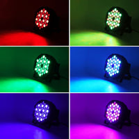 1 x RAW Customer Returns HOLDLAMP 2 pieces 36 LED Par spotlight stage light, RGB LED Par spotlight party lights with remote control DMX512 disco light for bar DJ show disco birthday Halloween Christmas - RRP €63.99