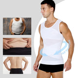 1 x RAW Customer Returns Casey Kevin Shapewear Undershirt Men, Tummy Control Undershirt Men, Compression Underwear Tank Top Men, Compression Shirt Men Body Shaper - RRP €32.99