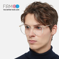 1 x RAW Customer Returns Firmoo blue light filter glasses for women men without prescription anti blue light UV protective glasses TR full-rim glasses against eye strain anti-reflective nerd glasses transparent  - RRP €29.64