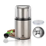 1 x RAW Customer Returns DR MILLS Electric Spice and Coffee Grinder, Mill and Chopper, Removable Cup, Wash-Free Knife and Wash-Free Cup are made of SUS304 stainless steel DM-7452  - RRP €38.88