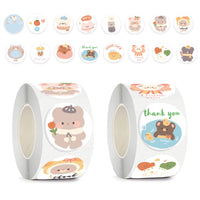 2 x Brand New Reward Stickers 1000 Pieces Animal Reward Stickers 25MM Motivational Stickers for Children 12 Patterns Self-Adhesive Teacher Reward Stickers German Teacher Supplies Commendation Student Reward Stickers - RRP €40.8