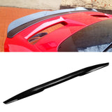 2 x RAW Customer Returns Keenso rear spoiler roof wing, rear spoiler lip rear wing rubber glossy black anti UV universal for car spoilers and wings - RRP €64.8