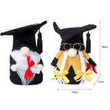 1 x Brand New Gohytal Doctorate Gnome, 2 Pieces Gnome Gifts for Back to School Gnome Figures Decoration Set, Graduation Gnome Gifts for Friend s Birthday for Students, Back to School, Graduation Party - RRP €19.2