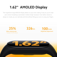 1 x RAW Customer Returns Xiaomi Mi Smart Band 7 Fitness, activity tracker 1.62 AMOLED display, 110 workout modes, 5ATM, SpO2 tracking, sleep, heart and pulse monitoring, up to 14 days battery life, Mi Fit app - RRP €42.02