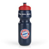 5 x RAW Customer Returns FC Bayern Munich drinking bottle 0.65 liters Mia San Mia fan articles FCB sports bottle football blue red, 650 ml  - RRP €85.25