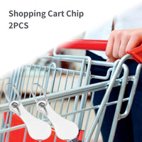 4 x Brand New Trolley Tokens, Stainless Steel Shopping Cart, 3 Pieces Removable Shopping Cart Token, Trolley Token Keychain, Frees Carts, with 3 Buckle, Metal Shopping Cart Token Key Ring for All Shopping Carts - RRP €76.8