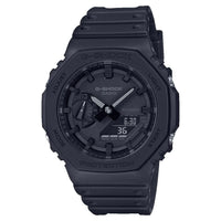 1 x RAW Customer Returns Casio Men s Quartz Wristwatch, 45.40mm Case Size with Black Analog Digital Dial and Black Plastic Resin Strap Bracelet GA-2100-1A1ER - RRP €107.88