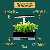 1 x RAW Customer Returns House Farm Smart vegetable garden Hydroponic greenhouse Automatic lighting 6 pots of smart soil - RRP €26.4