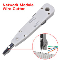 1 x RAW Customer Returns Network tool set CAT5 CAT5E, Preciva network tester crimping pliers network repair tools set network cable tester patch cable tester computer maintenance LAN cable tester for RJ45, RJ11, RJ12 - RRP €26.0