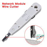 1 x RAW Customer Returns Network tool set CAT5 CAT5E, Preciva network tester crimping pliers network repair tools set network cable tester patch cable tester computer maintenance LAN cable tester for RJ45, RJ11, RJ12 - RRP €26.0