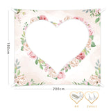 29 x Brand New Wedding sheet to cut out 200x180cm Wedding bed sheet with heart with 2 scissors - Wedding heart to cut out - Wedding games - Registry office surprise colorful  - RRP €314.36