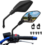 1 x RAW Customer Returns KEMIMOTO E24 Approved Motorcycle Rearview Mirrors, 360 Rotating Motorcycle Rearview Mirror, 7 8 22mm Motorcycle Side Mirror Compatible with Motorcycle Scooter ATV MT0 - RRP €19.46