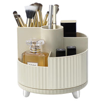 1 x Brand New TSDRBWO 360 Degree Rotating Makeup Brush Organizer, Makeup Brush Storage Box, Multifunctional Cosmetic Storage for Bedroom Decor, Bathroom - RRP €22.8