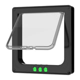 1 x RAW Customer Returns Moaobooh cat door, cat flap, weatherproof-easy installation dog flap for inside outside door, window, wall - RRP €24.19