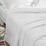 1 x RAW Customer Returns WAVVE duvet 200x200 cm summer blanket, summer quilt XL 200 x 200, light, thin, soft, breathable summer duvet 2m, blanket 150gsm microfiber white 200 x 200 cm  - RRP €29.99