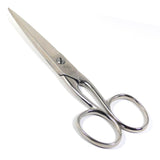 1 x RAW Customer Returns NTS-Solingen industrial scissors Household scissors All-purpose scissors Pointed scissors C60 carbon steel Nickel-plated 13 cm 5.0 Made in Solingen - RRP €30.79