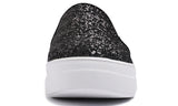 1 x RAW Customer Returns Feversole Women s Featured Glitter Sneaker, Ladies Shoes Slip On Sneakers Leisure Breathable Fitness Sneakers Platform Air Lightweight Outdoor Walking Shoes - RRP €36.29