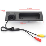 1 x RAW Customer Returns HD Car Trunk Handle Rear View Camera Compatible with BMW E82 E88 E90 E91 Touring E92 E93 M3 E60 E61 X1 E84 X5 E70 X6 E71 E72 F31 F10 F11 F15 F18 F22 F23 F25 F26 F30 F32 F34 F35 F36 F45 F80 X3 X4 330i - RRP €40.33