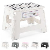 1 x RAW Customer Returns HOUSE DAY 22cm Step Stool - Foldable Stool Children s Folding Chair Stool Foldable, Folding Stool Folding Stool Step Stool Footstool White  - RRP €12.73