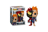 1 x RAW Customer Returns Funko POP Marvel 797 - Carnage Split Exclusive - RRP €35.72