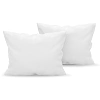 1 x RAW Customer Returns Dreamzie Pillowcases Set of 2 - for Pillows 50 x 75 cm, Alabaster White, Microfiber 100 Polyester - Quality Cushion Covers with Unparalleled Softness - RRP €10.07