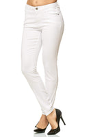 1 x RAW Customer Returns Elara Women s Pants Jeans Stretch Chunkyrayan White G09-1 White 52 6XL  - RRP €31.99