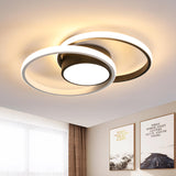 1 x RAW Customer Returns Riserva ceiling light LED, 42W LED ceiling lamp modern, round LED ceiling light black for bedroom children s room kitchen living room hallway balcony, diameter 40cm, warm white 3000K - RRP €35.99