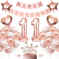 2 x Brand New 20 year old balloon birthday decoration, number 20 birthday balloon decoration, rose gold number 20 birthday balloon decoration, number 20 balloon birthday decoration - RRP €12.08