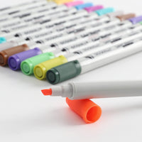 1 x RAW Customer Returns GC QUILL 102 Colors Art Markers Double Tip Marker Pen, Graffiti Markers for Students, Manga Artists, Drawing Art Sketches, Painting, Coloring GC-102W - RRP €26.59