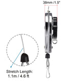 1 x RAW Customer Returns sourcing map Retractable Spring Balancer Tool Holder Hanging Device 3-5 kg 6.6-11 lbs Red for Assembly Line with Mounting Hardware - RRP €22.68