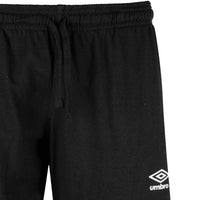 1 x RAW Customer Returns Umbro - Men s Shorts, Sports Shorts in Cotton Ideal for Boxing, Football, Running, Tennis and Gym, Sports Leisure, Cotton Bermudas, Lightweight XL, Black  - RRP €26.2