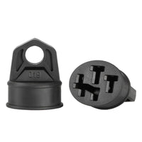 1 x RAW Customer Returns Petellow contact protection pin cover for Bosch e-bike battery I set of 2 I e-bike battery contact protection cover I charging cable pin cover against rain, dirt and grime-B2 - RRP €6.9