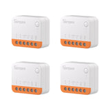 1 x RAW Customer Returns SONOFF 4PCS MINIR4 Alexa Smart Switch 2 Way - WiFi Light Switch with Timing Function, Relay Split Mode, 2.4G WiFi, Works with Alexa, Google Home Assistant, Remote Control via eWeLink App - RRP €48.99