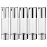 10 x Brand New pieces 30 ml plastic airless pump dispenser empty, empty airless pump dispenser cream dispenser pump bottle plastic refillable vacuum cosmetic container empty cream jars - RRP €80.5