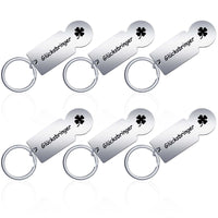 43 x Brand New BBTO 6 Smart Shopping Cart Keyrings Removable Shopping Cart Tokens Lucky Keyring Removable Shopping Cart Tokens Keyring Stainless Steel Shopping Cart Opener - RRP €980.4