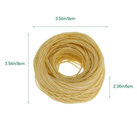 1 x RAW Customer Returns Fdit Thick Beeswax Hemp Candle Wick 100 Organic Hemp Wick with Natural Beeswax 61 Meter Spool No Smoke Candle Wick for Candle Making Candle DIY REUSEABLE PACKAGING 2  - RRP €9.83