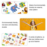 1 x RAW Customer Returns KLYNGTSK 5 sheets of children s iron-on patches, thermal transfer patches, stickers, iron-on patches, animals, patches, heat transfer patches, stickers, cute iron-on stickers for DIY clothing, T-shirt, jeans - RRP €10.07