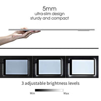 1 x RAW Customer Returns XIAOSTAR A4 Light Table LED Light Pad Copy Board Light Panels with Adjustable Brightness for Artists, Animation Drawing, Sketching, Animation, X-ray Viewing Black  - RRP €34.99