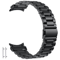 1 x RAW Customer Returns SUNDAREE Compatible with Samsung Galaxy Watch 5 Pro Watch 6 4 Classic 47MM 46MM 43MM 42MM Watch 6 5 4 44MM 40MM,No Gap Men Black Replacement Stainless Steel Metal Bracelet Watch Strap Watchband - RRP €16.93