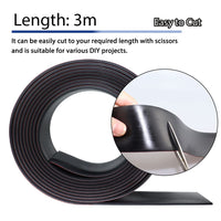 1 x RAW Customer Returns Self-adhesive rubber strip, neoprene rubber mat, rubber plate, solid rubber profile for seals, floor coverings protection, vibration protection, cover, DIY 50mm 1.5mm 3m  - RRP €18.99