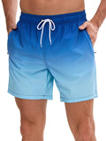 1 x RAW Customer Returns Decorie Swim Shorts Men s Swimming Trunks Men s Quick-drying Swimming Shorts Board Shorts Men s Swimming Shorts with Mesh Lining Blue-A,XL  - RRP €18.99