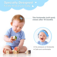 1 x RAW Customer Returns SuplutuX Baby Hearing Protection, Comfortable Children s Earmuffs for Babies, Noise Protection Headphones for the Sensitive Baby Head, Improves Sleep on the Go, With 2 Soft Headbands - RRP €22.99