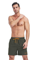 1 x RAW Customer Returns Ougelebo swimming trunks men s swimming shorts men s short quick-drying men s swimming trunks board shorts beach shorts men s swim shorts army green XL - RRP €27.01