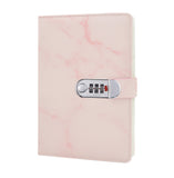 17 x Brand New Ai-life A5 Size PU Leather Notebook Marble Pattern , Thread Fashion Daily Notebook, Secret Lined Password Diary Sketchbook Dairy Planner Organizer, 150x218mm - RRP €285.6