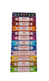 1 x RAW Customer Returns Satya Incense Sticks Set, 12 x 15g Nag Super Hit, Oodh, Positive Vibes, Namaste, Champa, Opium, Reiki, Spiritual Healing, Karma, Traditional Ayurveda and Meditation. - RRP €11.59