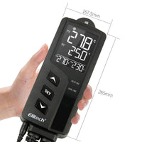 1 x RAW Customer Returns Elitech Digital Temperature Controller 220V for Greenhouse Reptiles Terrarium - RRP €27.99