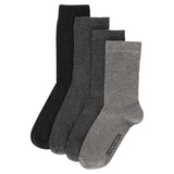 1 x RAW Customer Returns Lieblingsstrumpf24 by Koronowski 8 pairs of organic cotton socks without seam children boy girl basic socks Oeko-Tex Standard 100 23-26, MULTI GREY  - RRP €19.06