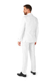 1 x RAW Customer Returns Suitmeister Party Costumes for Men - Solid Color Suit for Costumes for Carnival, Halloween Parties and Theme Parties - White - Size S - RRP €44.95