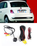 1 x RAW Customer Returns High Resolution Car Camera, Reversing Camera with Color License Plate Light for Fiat 500L - RRP €26.99