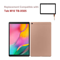 1 x RAW Customer Returns swark display glass front glass repair set with connector compatible with Lenovo Tab M10 TB-X505 X505F X505L with OCA with touch digitizer no LCD screen including tool set - RRP €35.29